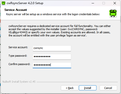 Service Account